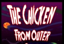 Poster for the movie "The Chicken from Outer Space"